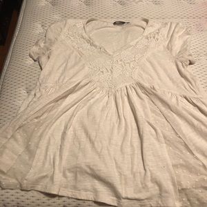 White Short sleeve shirt